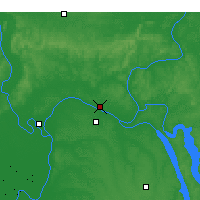 Nearby Forecast Locations - Metropolis - Kaart