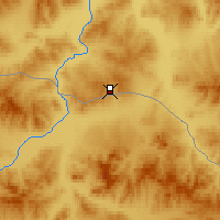 Nearby Forecast Locations - Kjachta - Kaart