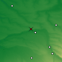 Nearby Forecast Locations - Kropotkin - Kaart
