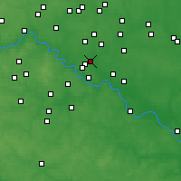 Nearby Forecast Locations - Ljoebertsy - Kaart