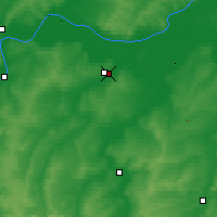 Nearby Forecast Locations - Menzelinsk - Kaart