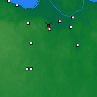 Nearby Forecast Locations - Poesjkin - Kaart