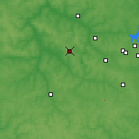 Nearby Forecast Locations - Shchyokino - Kaart