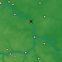 Nearby Forecast Locations - Voskresensk - Kaart
