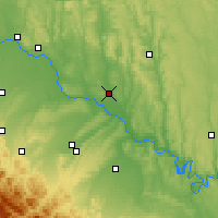 Nearby Forecast Locations - Boersjtyn - Kaart