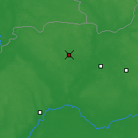 Nearby Forecast Locations - Horodnia - Kaart