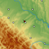 Nearby Forecast Locations - Kaloesj - Kaart
