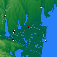 Nearby Forecast Locations - Kiliia - Kaart