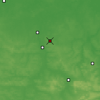 Nearby Forecast Locations - Kivertsi - Kaart