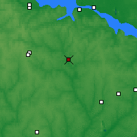 Nearby Forecast Locations - Oleksandrija - Kaart