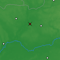 Nearby Forecast Locations - Shchors - Kaart