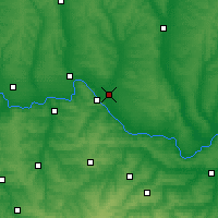 Nearby Forecast Locations - Sjevjerodonetsk - Kaart