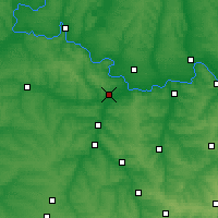 Nearby Forecast Locations - Slovjansk - Kaart