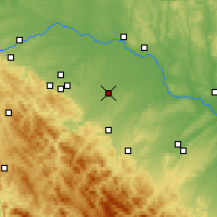 Nearby Forecast Locations - Stryj - Kaart
