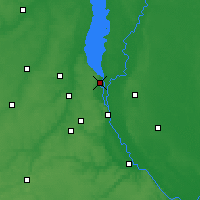 Nearby Forecast Locations - Vyshhorod - Kaart