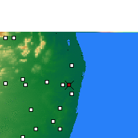 Nearby Forecast Locations - Ambattur - Kaart