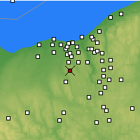 Nearby Forecast Locations - Brunswick - Kaart