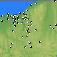 Nearby Forecast Locations - Stow - Kaart