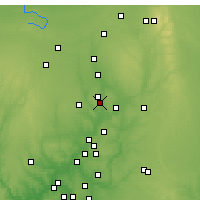 Nearby Forecast Locations - Vandalia - Kaart