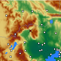 Nearby Forecast Locations - Exaplatanos - Kaart
