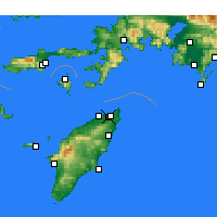 Nearby Forecast Locations - Ialyssos - Kaart