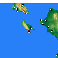 Nearby Forecast Locations - Laganas - Kaart