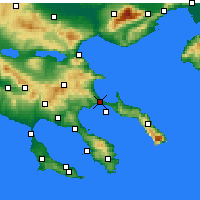 Nearby Forecast Locations - Stagira-Akanthos - Kaart