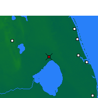 Nearby Forecast Locations - Okeechobee - Kaart