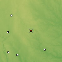 Nearby Forecast Locations - Iowa Falls - Kaart