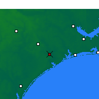 Nearby Forecast Locations - Jacksonville - Kaart