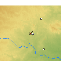 Nearby Forecast Locations - Altus - Kaart