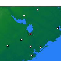 Nearby Forecast Locations - Moncks Corner - Kaart