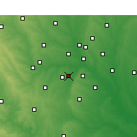 Nearby Forecast Locations - Grand Prairie - Kaart