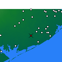 Nearby Forecast Locations - Bay City - Kaart