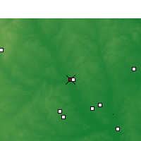 Nearby Forecast Locations - Hearne - Kaart