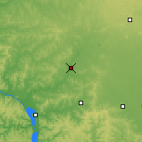 Nearby Forecast Locations - Black River Falls - Kaart