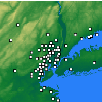 Nearby Forecast Locations - Garfield - Kaart