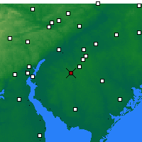 Nearby Forecast Locations - Glassboro - Kaart