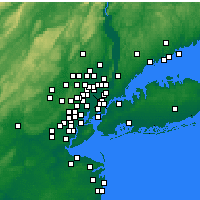 Nearby Forecast Locations - North Bergen - Kaart