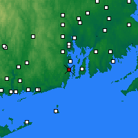 Nearby Forecast Locations - North Kingstown - Kaart