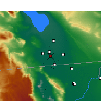 Nearby Forecast Locations - El Centro - Kaart