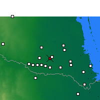 Nearby Forecast Locations - Elsa - Kaart