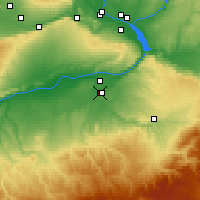 Nearby Forecast Locations - Hermiston - Kaart