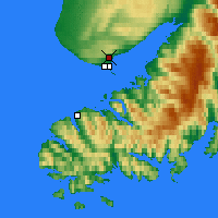 Nearby Forecast Locations - Miller Landing - Kaart