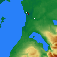 Nearby Forecast Locations - Kenai - Kaart