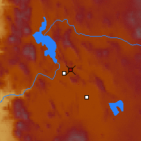 Nearby Forecast Locations - Klamath Falls - Kaart