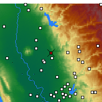 Nearby Forecast Locations - Marysville - Kaart