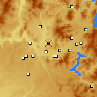 Nearby Forecast Locations - Mead - Kaart