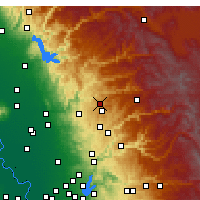 Nearby Forecast Locations - Nevada City - Kaart