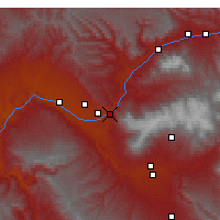Nearby Forecast Locations - Palisade - Kaart